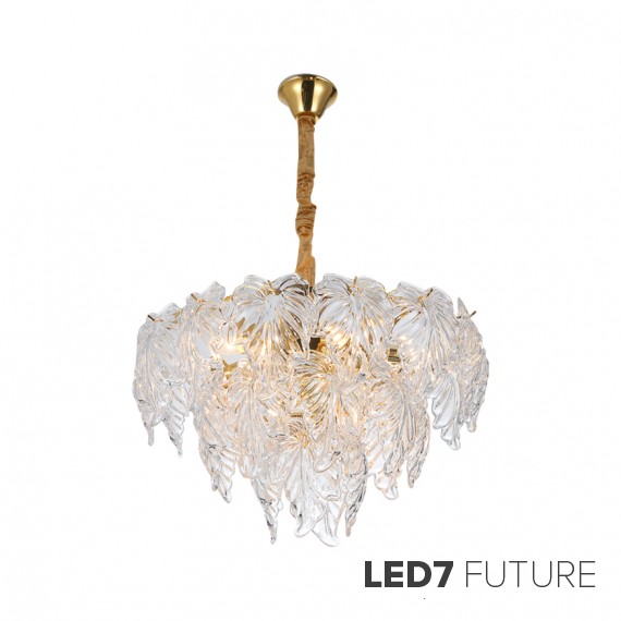 Ritz - Glass Maple Chandelier